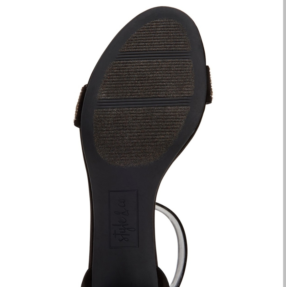 Style & Co Phillys Two-piece Evening Sandals-8 - Picture 5 of 7